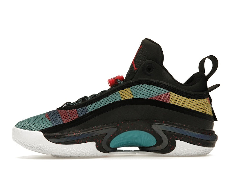 Jordan 36 Low Black Multi-Color