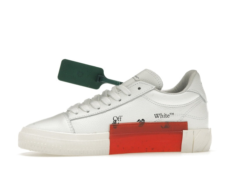 OFF-WHITE Vulc Low Leather White White (Women's)