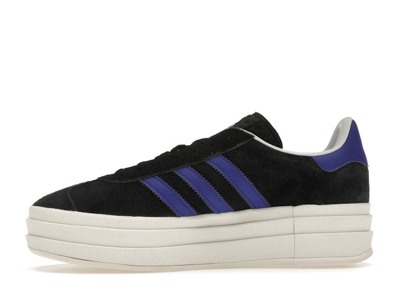adidas Gazelle Bold Core Black Lucid Blue (Women's)