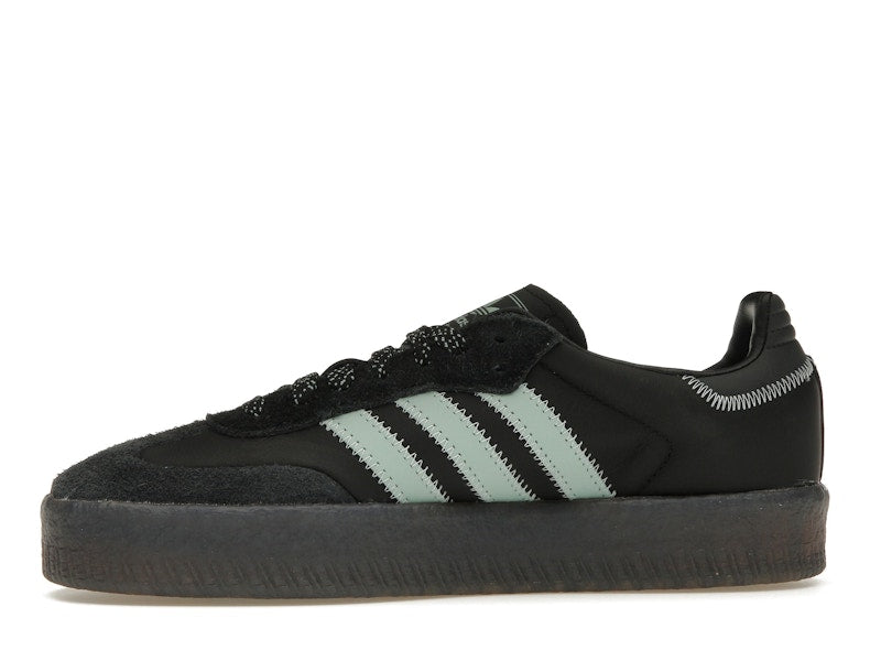 adidas Sambae Core Black Haze Green (Women's)