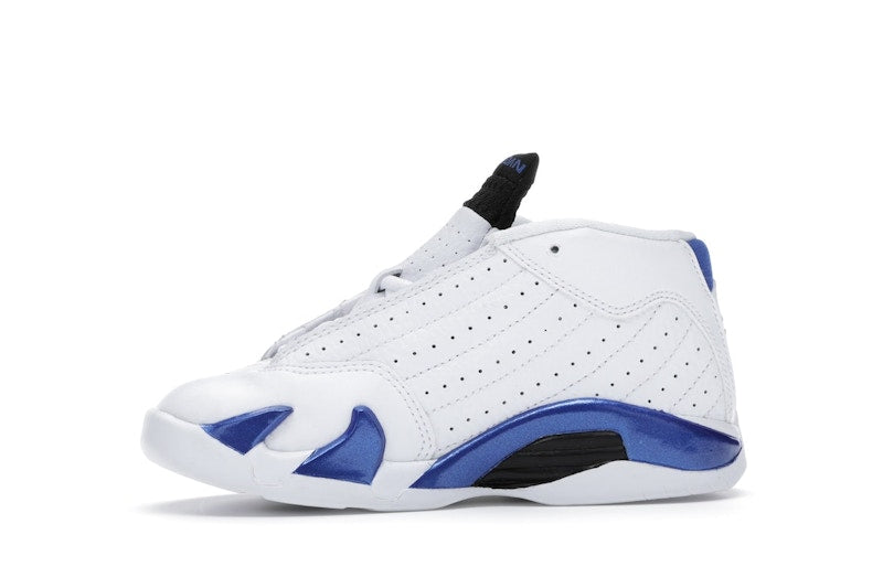 Jordan 14 Retro White Hyper Royal (TD)