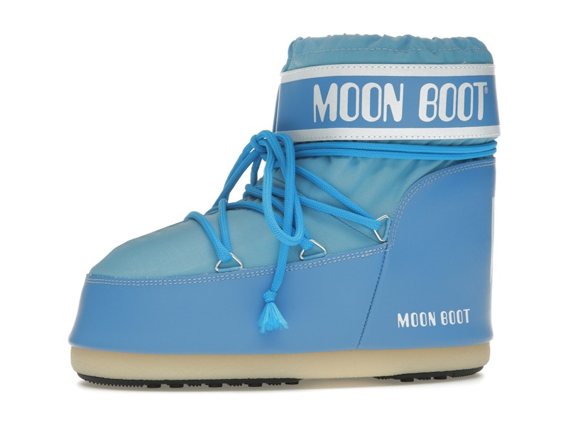 Moon Boot Icon Low Nylon Boot Alaskan Blue