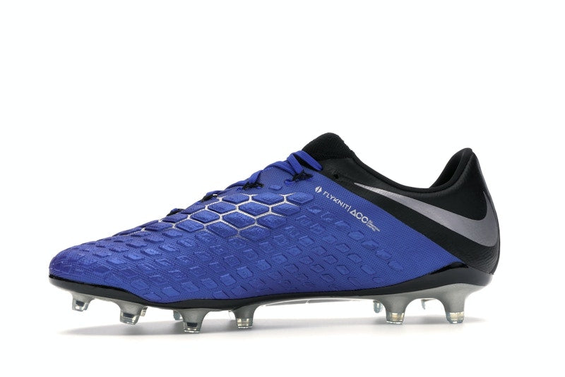 Nike Hypervenom Phantom 3 Elite Flyknit FG Racer Blue