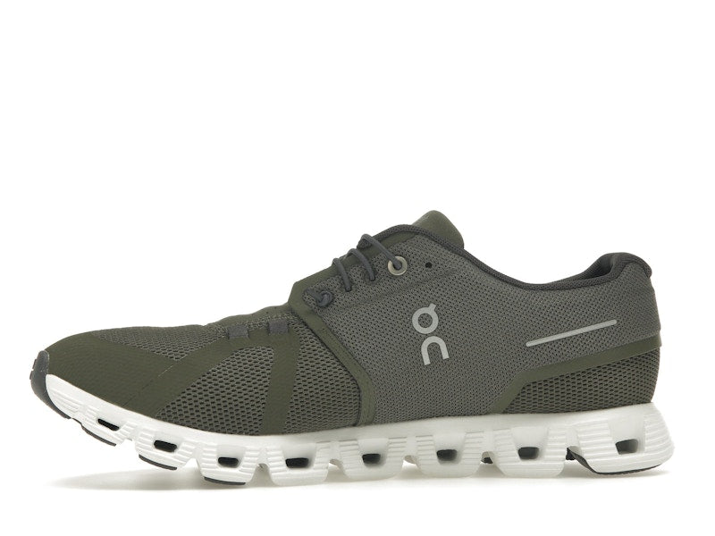 On Running Cloud 5 Olive Green White