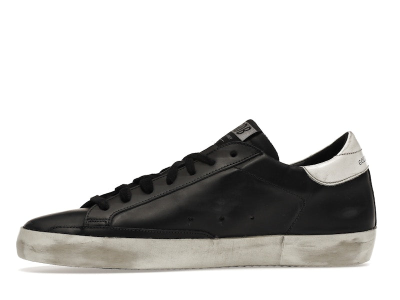 Golden Goose Super-Star Black White Leather