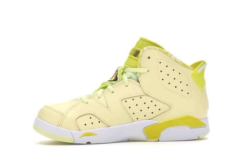 Jordan 6 Retro Dynamic Yellow Floral (PS)
