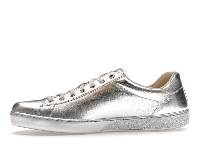 Gucci Ace Metallic Silver