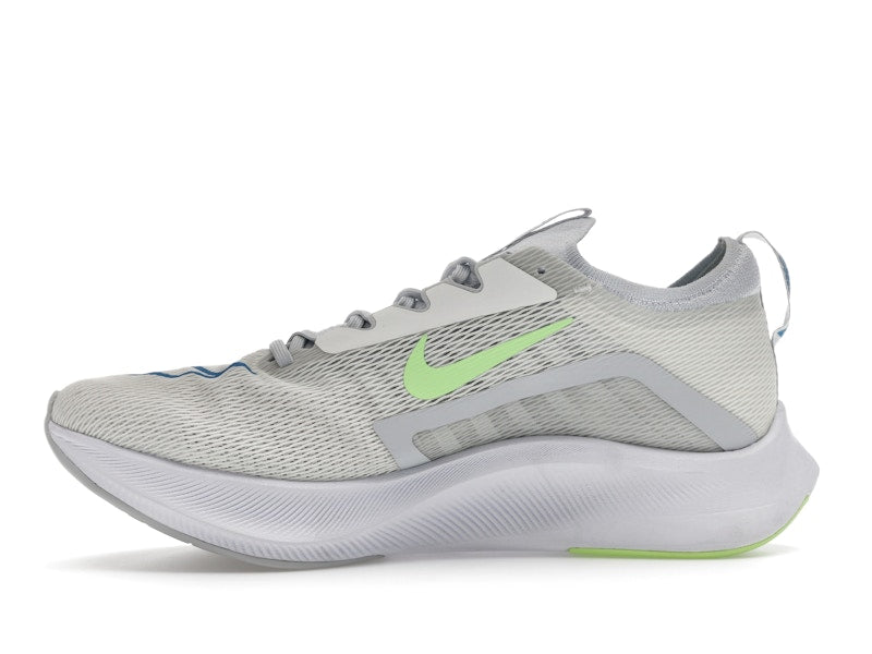 Nike Zoom Fly 4 Summit White Imperial Blue Lime Glow