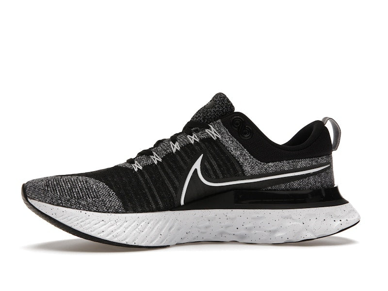 Nike React Infinity Run Flyknit 2 White Black