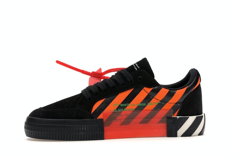 Off-White Low Vulc Black Orange