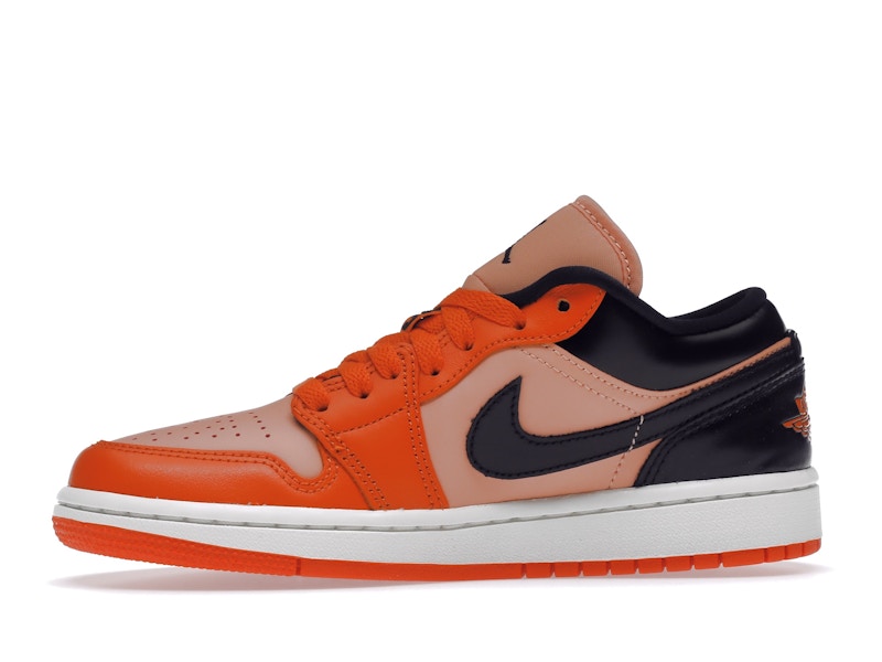 Jordan 1 Low Orange Black (Women's)