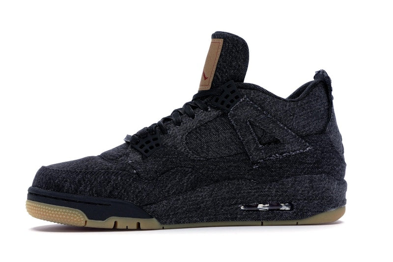 Jordan 4 Retro Levi's Black (Blank Tag)