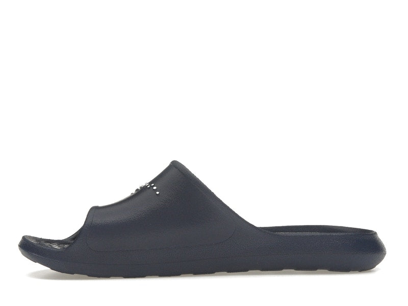 Nike Victori One Shower Slide Polka Dot Swoosh Midnight Navy