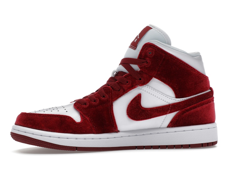 Jordan 1 Mid SE Red Velvet (Women's)