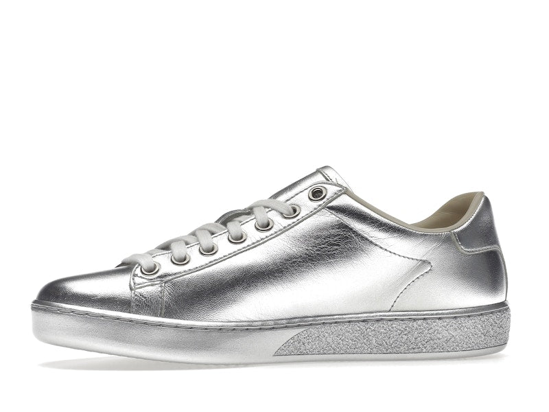 Gucci Ace Metallic Silver (Women's)