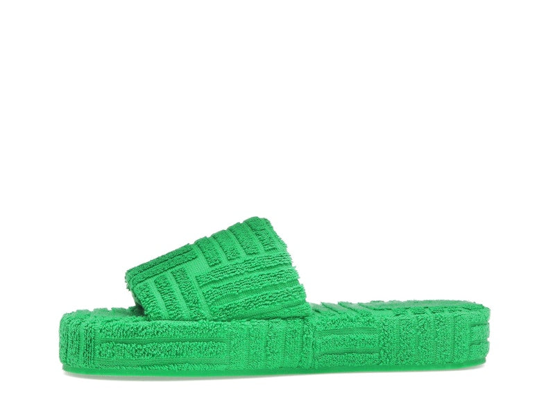 Bottega Veneta Resort Sponge Slide Grass (Womens)