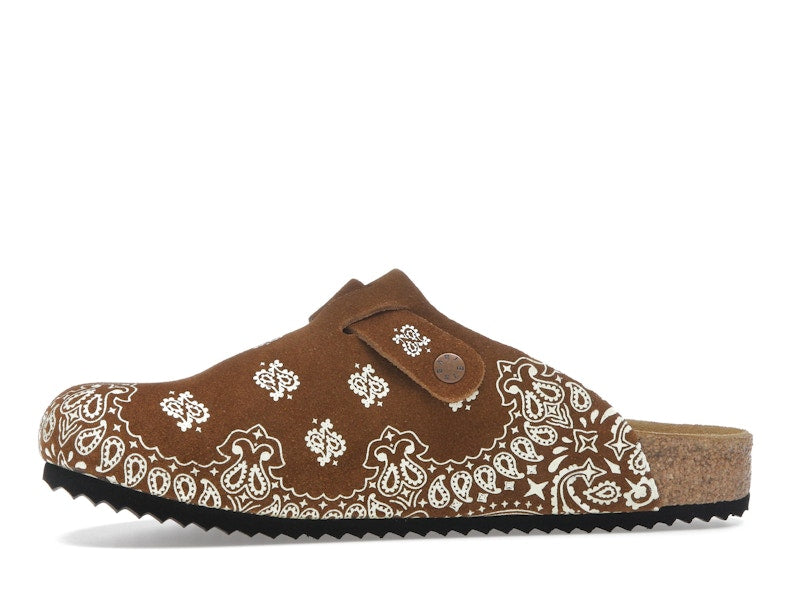 Bravest Studios Suede Paisley Clogs Hazel