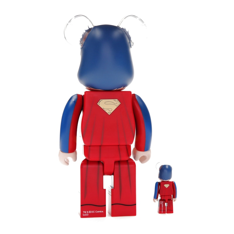Bearbrick Superman (Batman: Hush Ver.) 100% & 400% Set