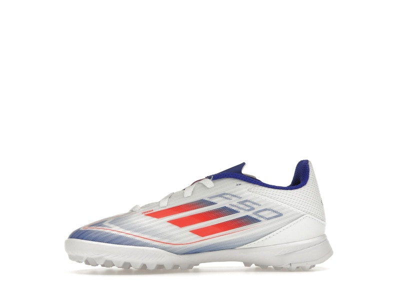 adidas F50 League Turf Cloud White Solar Red Lucid Blue (GS)