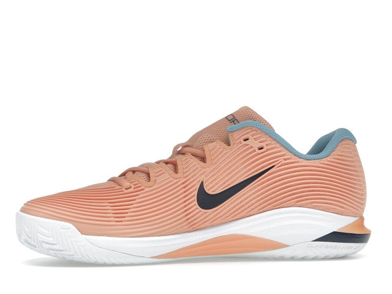 Nike Court Vapor 12 Clay Apricot Agate White Denim Turquoise Obsidian