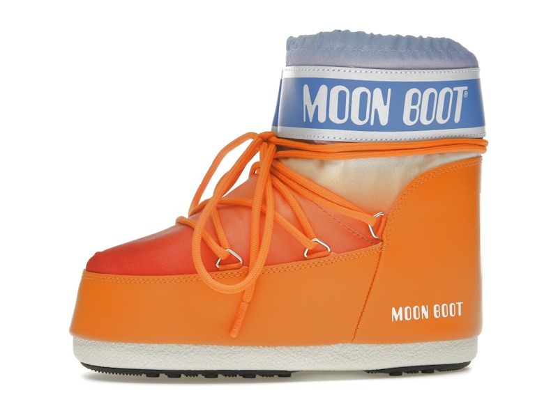 Moon Boot Icon Low Boot Sunrise Orange