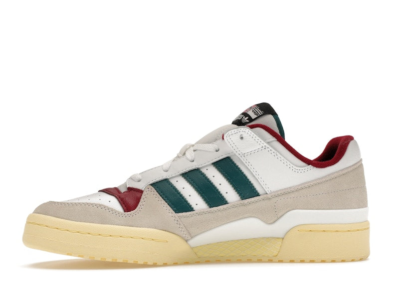 adidas Forum Low White Teal Burgundy