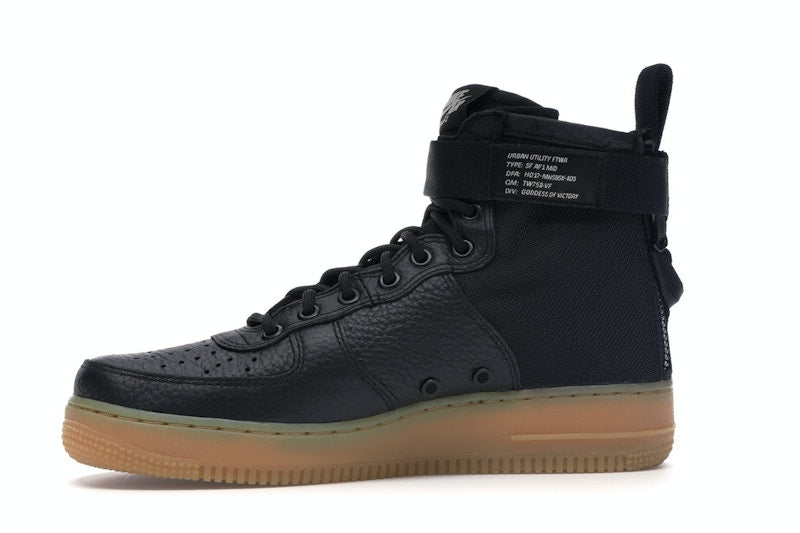 Nike SF Air Force 1 Mid Black Gum