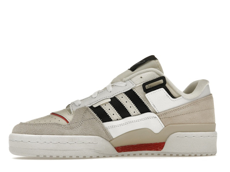 adidas Forum Exhibit Low White Vivid Red