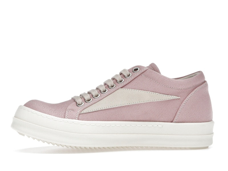 Rick Owens DRKSHDW EDFU Vintage Sneakers Faded Pnk Pearl Milk