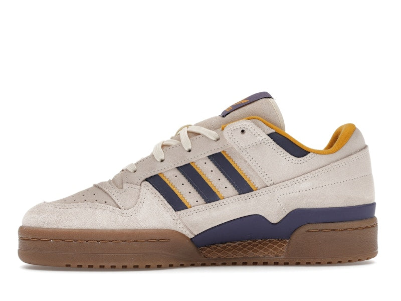 adidas Forum Low CL White Preloved Violet Yellow