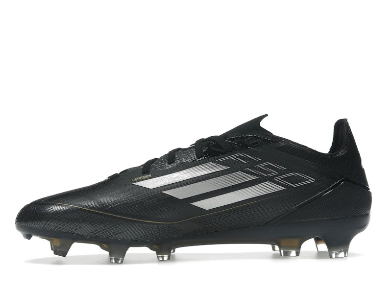 adidas F50 Pro FG Core Black Iron Metallic Gold Metallic