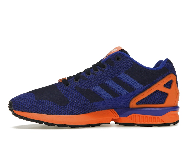 adidas ZX Flux Weave Dark Blue Orange