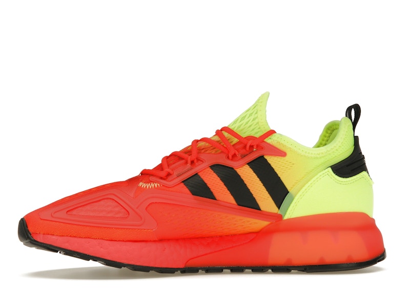 adidas ZX 2K Boost Solar Yellow Hi Res Red
