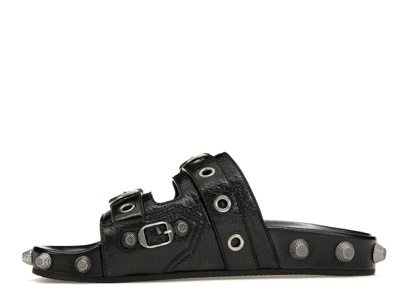Balenciaga Cagole Sandals Black