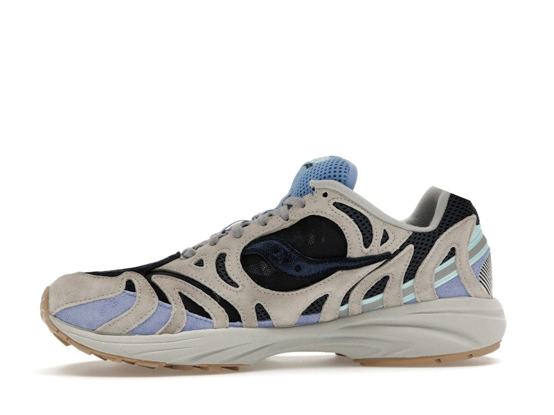 Saucony Grid Azura 2000 Grey Dark Blue