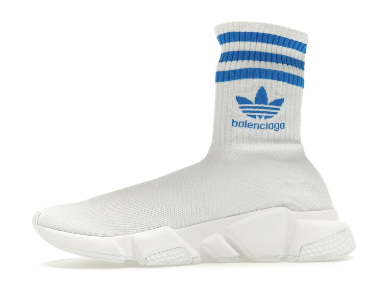 Balenciaga x adidas Speed Trainer White Blue