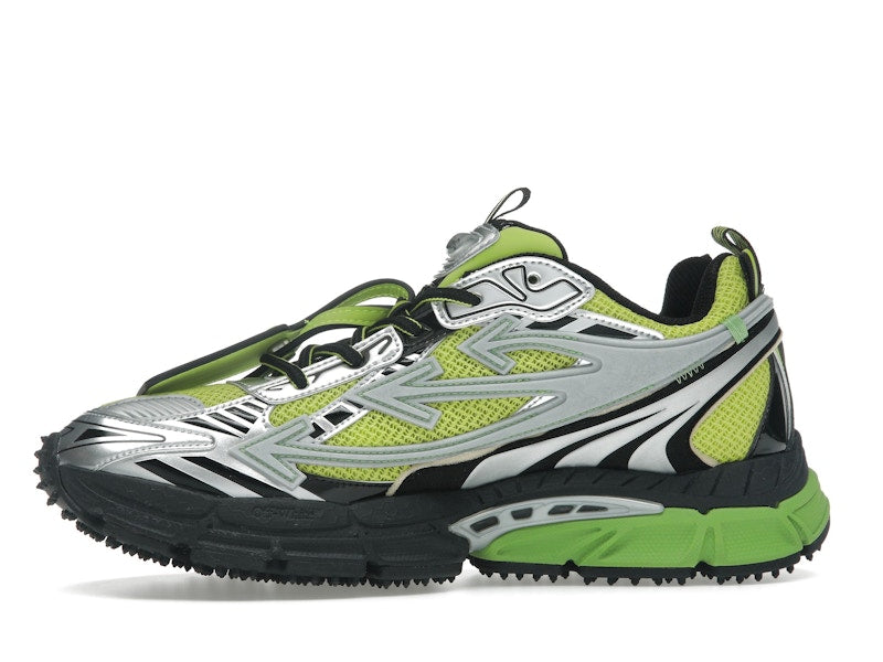 OFF-WHITE Be Right Back Silver Green Fluo