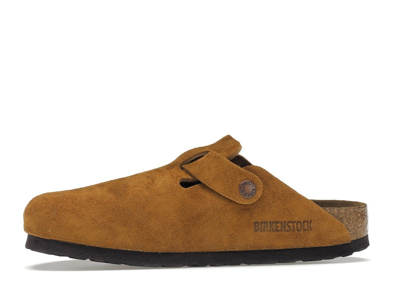 Birkenstock Boston Soft Footbed Suede Mink