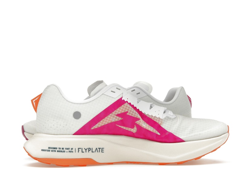 Nike ZoomX Ultrafly Trail White Safety Orange Vivid Grape