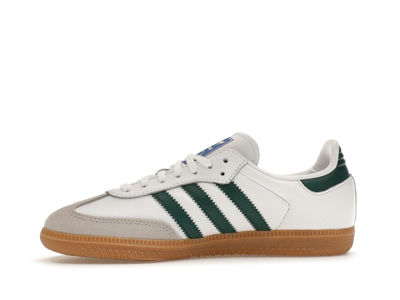 adidas Samba OG White Collegiate Green Gum (Kids)