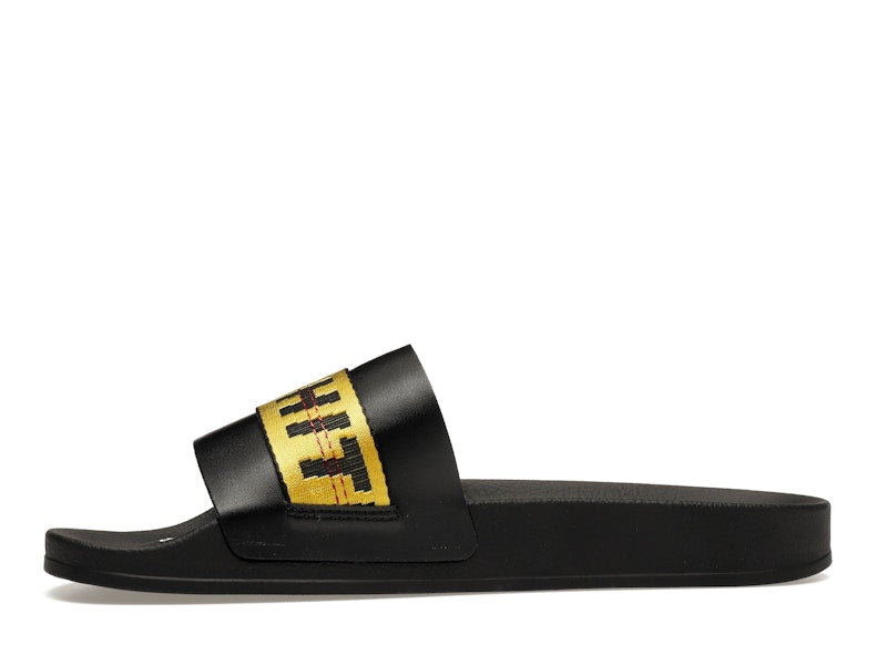 OFF-WHITE Industrial Belt Slides Black Yellow