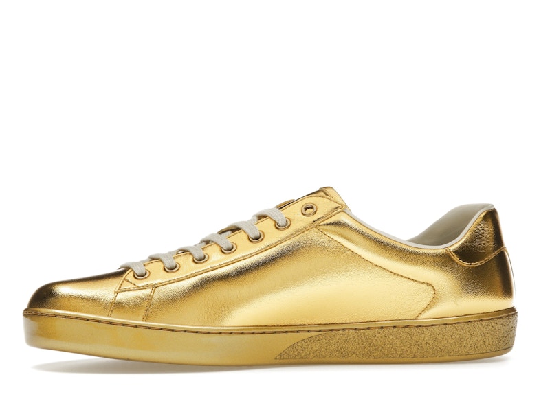Gucci Ace Metallic Gold