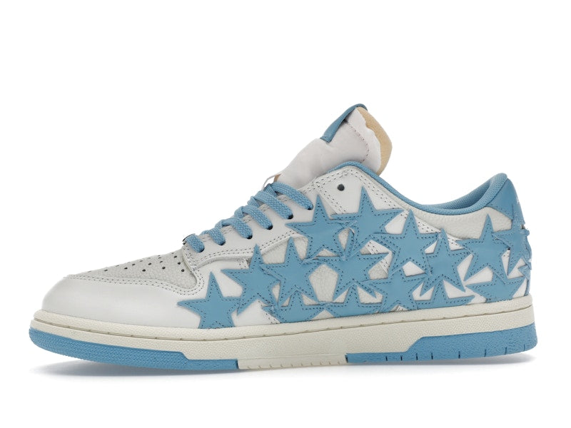 AMIRI Stars Low Top White Blue