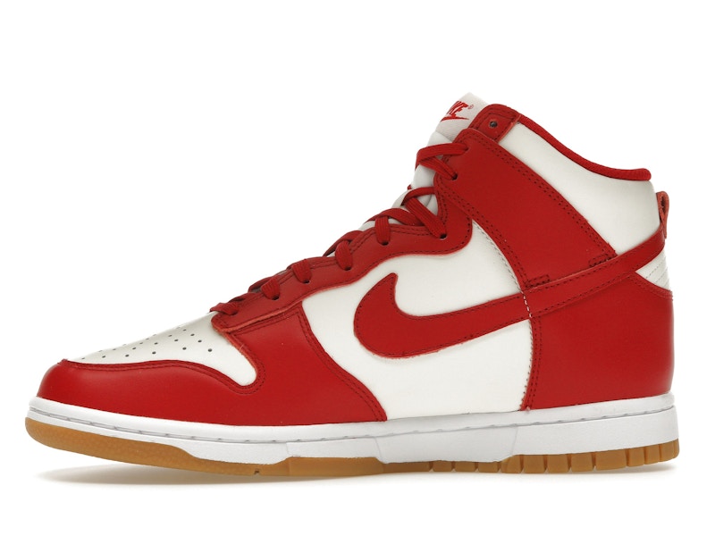 Nike Dunk High Sail Gym Red Gum (Women's)