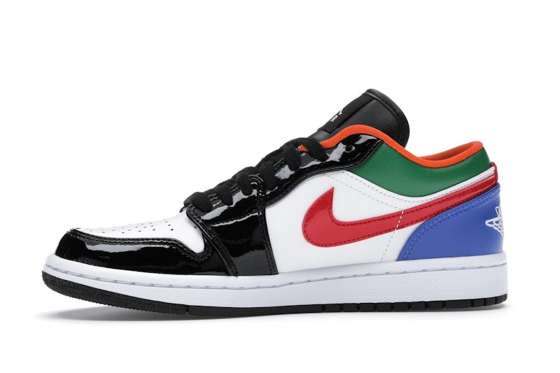 Jordan 1 Low Multi-Color Black Toe (Women's)