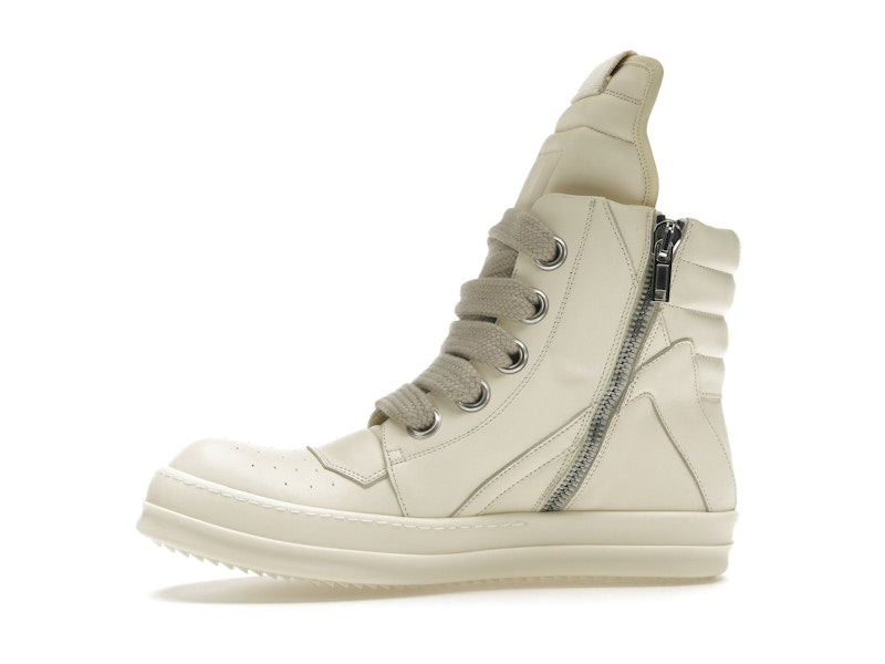 Rick Owens Lido Geobasket Big Lace Milk