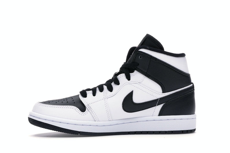 Jordan 1 Mid Reverse Black Toe (Women's)