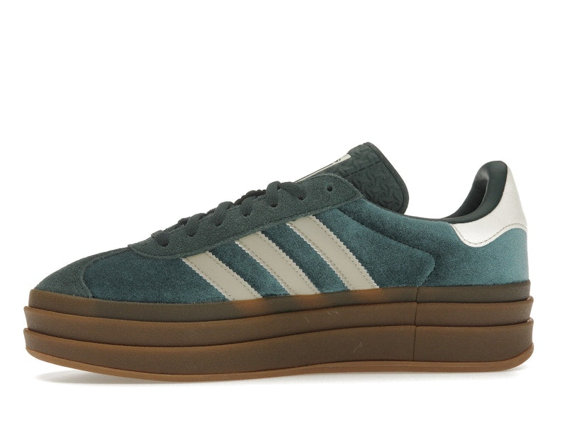 adidas Gazelle Bold Mineral Green Velvet (Women's)
