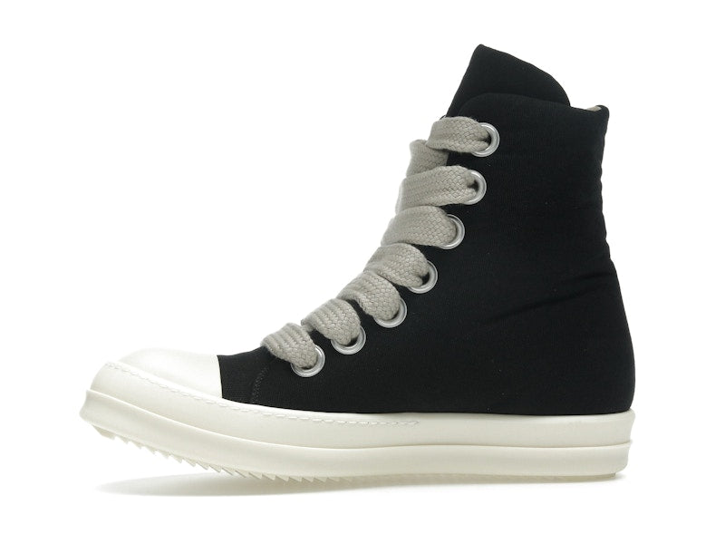 Rick Owens DRKSHDW Hollywood Jumbo Lace Puffer High Top Black Milk