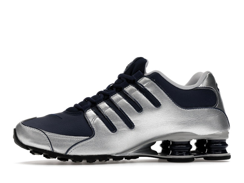 Nike Shox NZ Midnight Navy Metallic Silver